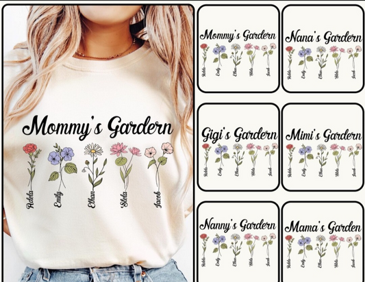 Birth Flower Shirts